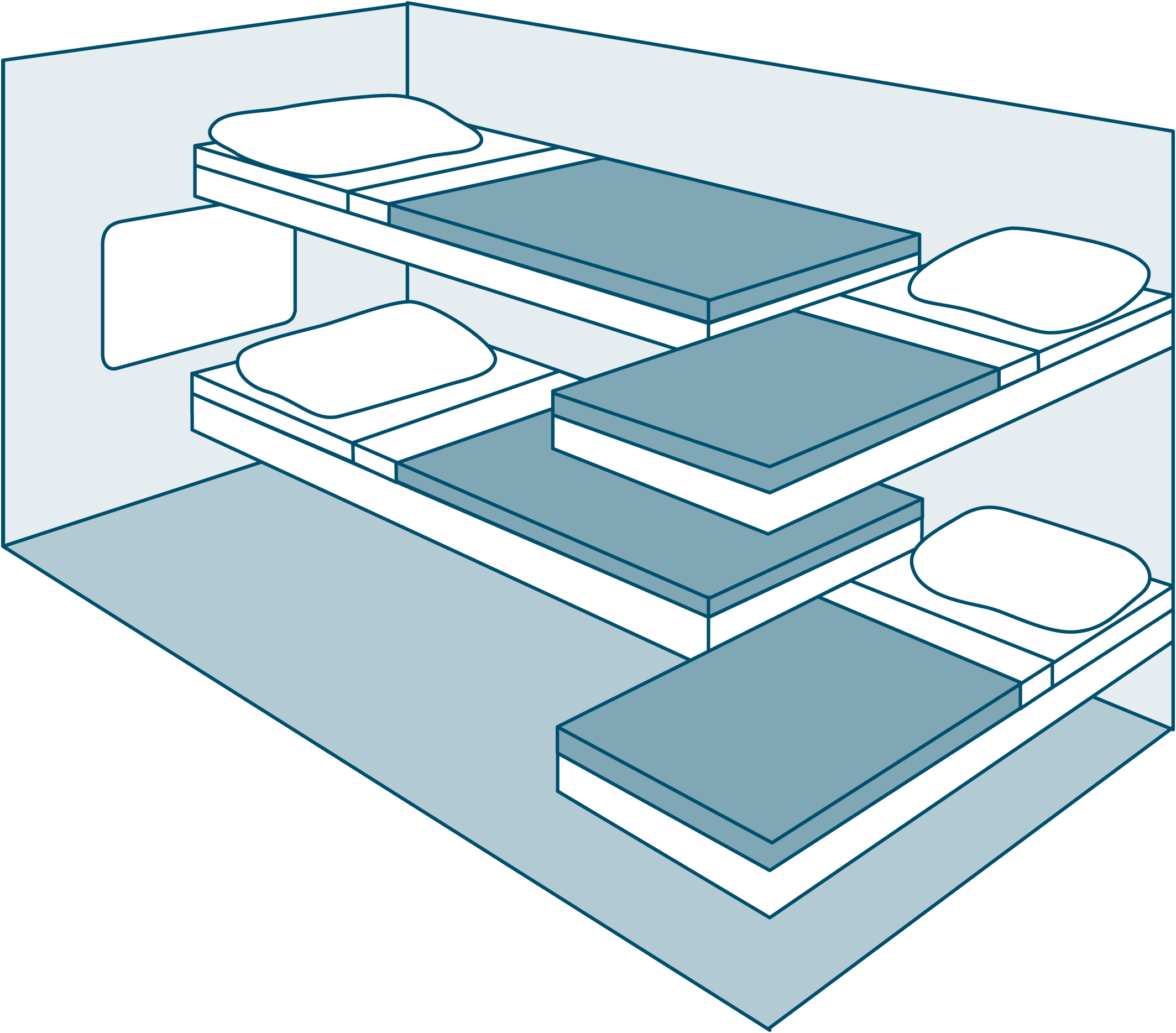 Amtrak Family Bedroom Vs Roomette Www Resnooze Com   Superliner Family Bedroom Diagram 